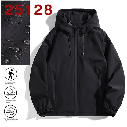 Couple Outdoor Jacket Men's Hiking Coat Youth Student Spring Autumn Waterproof Jacket Team Uniform