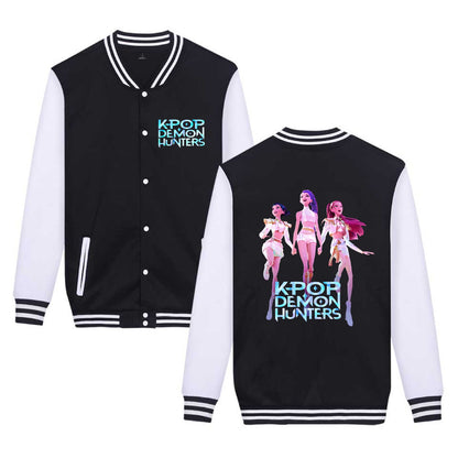 K-POP Demon Hunter Girl Group Movie Trendy Baseball Shirt Unisex Commuter