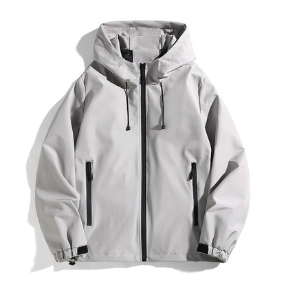 Couple Outdoor Jacket Men's Hiking Coat Youth Student Spring Autumn Waterproof Jacket Team Uniform